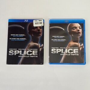 Splice Blu-ray Movie Adrien‎ Brody Sci-Fi Horror Creature Feature Thriller